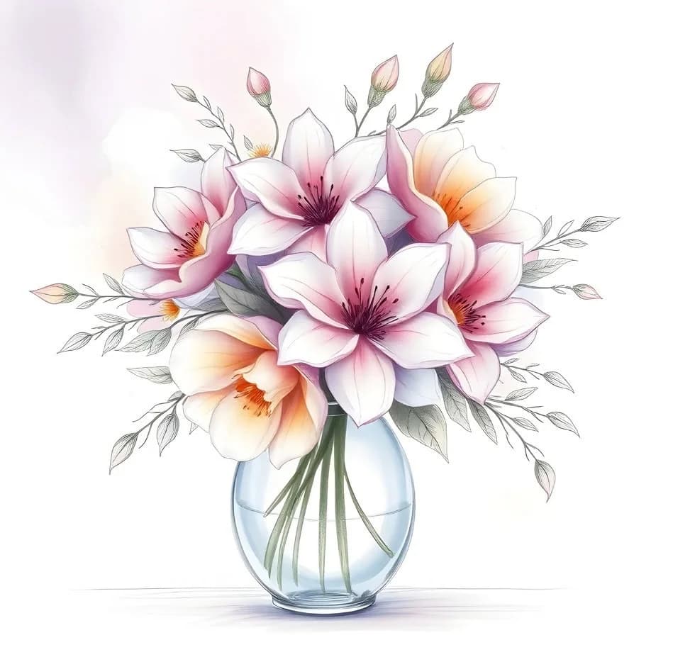 꽃 조합 선택